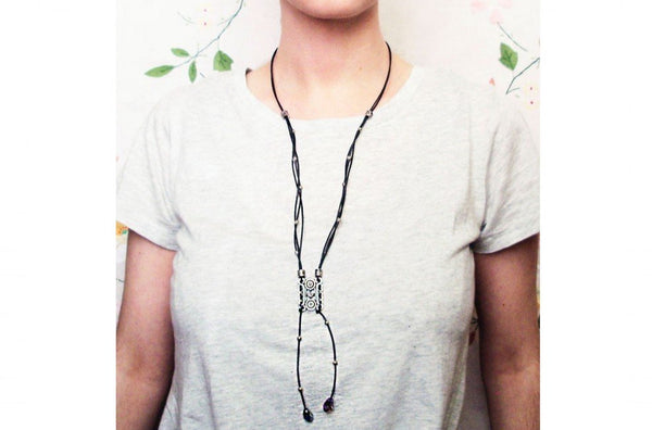 Collar Cuero P&B