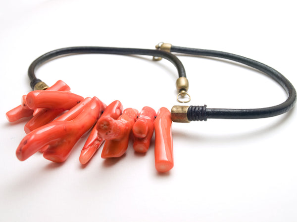 Collar Rosa Coral