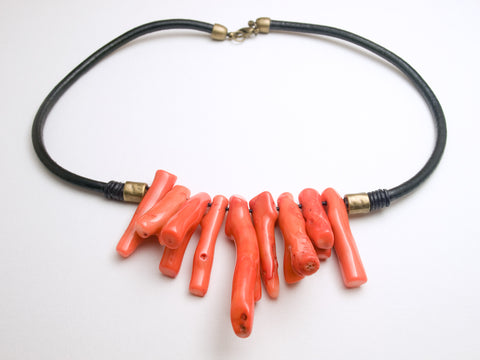 Collar Rosa Coral