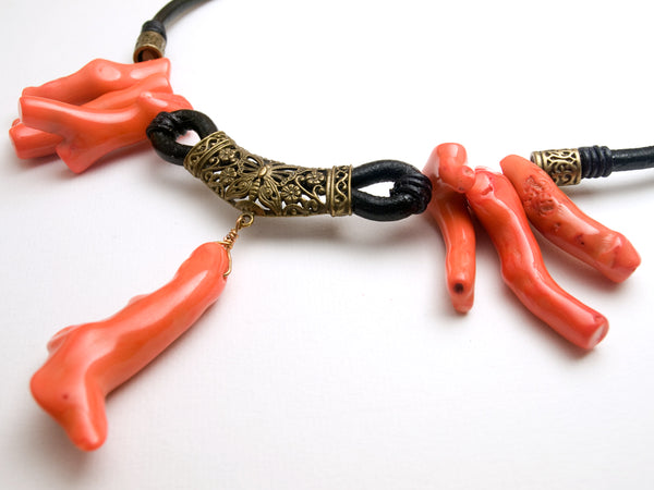 Collar Bronce Coral