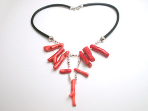 Collar Rojo Coral