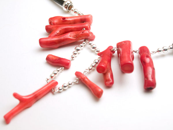 Collar Rojo Coral