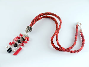 Collar Cordelia Roja