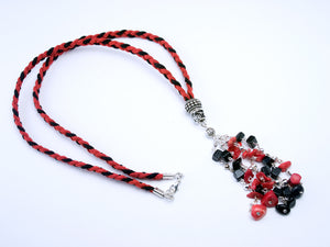 Collar Cordelia Roja 60cm